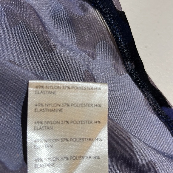 EUC Like New We The Free Burned Velvet Camo Oversize Blouse Size M - Picture 7 of 7